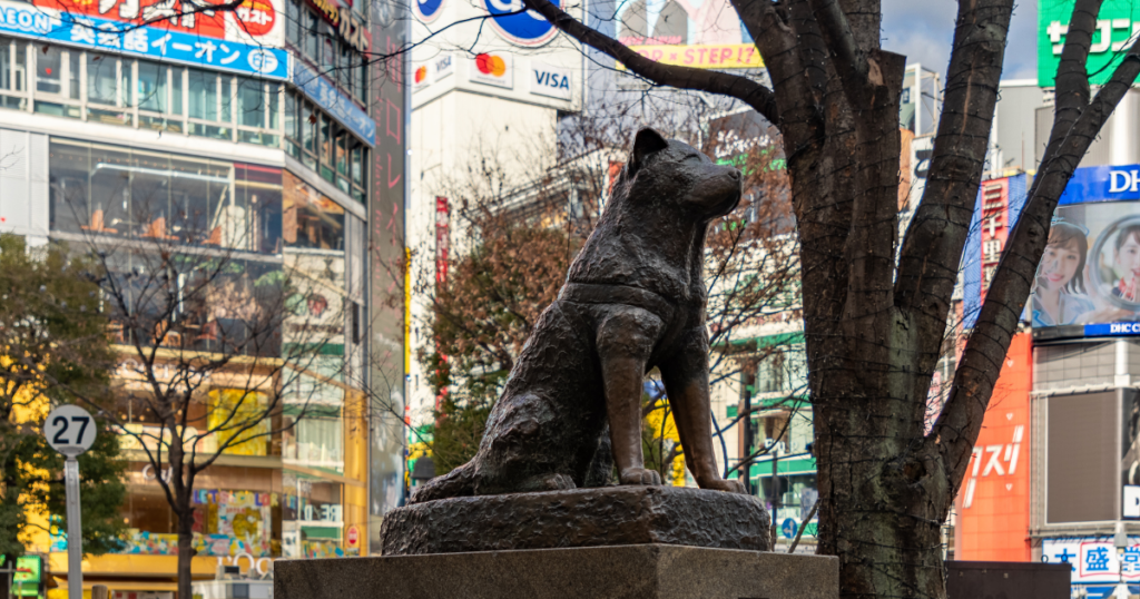 Hachiko Statue