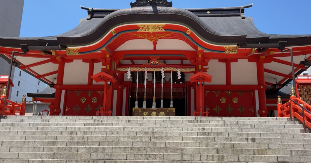 Historical Background of Hanazono Shrine